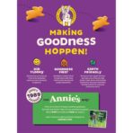 Annie's Organic Cheddar Bunnies Original Baked Snack Crackers, 11.25 oz - Image 4