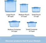 Ziploc Endurables Medium Pouch, 2 Cups, Reusable Silicone Bags and Food Storage Meal Prep Containers for Freezer, Oven, and Microwave, Dishwasher Safe - Image 9