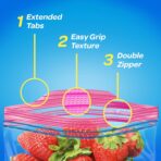 Ziploc Double Zipper Gallon Storage Bags 20 ea - Image 6