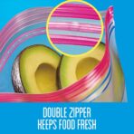 Ziploc Double Zipper Gallon Storage Bags 20 ea - Image 9