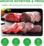 Vacuum Sealer Bags Rolls 11" x 16' (3 Rolls) BPA Free Vacuum Seal Bags for Food Heavy Duty Puncture Prevention Bags Rolls for Custom Fit Airtight Food Storage and Sous Vide - Image 6