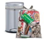 Ultrasac 13 Gallon 0.69 MIL Clear Drawstring Trash Bags - 24" x 27" - Pack of 60 - For Home, Kitchen, Bathroom, & Office - Image 5