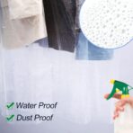 20 Pack Dry Cleaners Bags, 60x150 cm Dry Cleaning Bags, Dust-proof Dry Cleaners Plastic Bags for Clothes for Dry Cleaner, Home Storage, Travel, Moving - Image 6