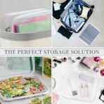 3 Pack Clear Hard Shell Zipper Case, Clear Zipper Pouches Waterproof Makeup Organizer & Travel Toiletry Bag, Diaper Bag Organizing Pouches, Plastic Pouch for Office Home Storage, Large Size - Image 5