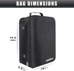 CHAMPKEY Premium Soft Padded Golf Shoe Bag | 300D Polyester Oxford Fabric with 210D Liner Sport Shoe Bag - Image 7