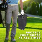 CHAMPKEY Premium Soft Padded Golf Shoe Bag | 300D Polyester Oxford Fabric with 210D Liner Sport Shoe Bag - Image 8