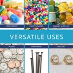 GPI - 4" x 5" Zip Bags, 100 Count, 2 Mil, Clear Plastic Reclosable Zipper Poly Baggies, with Resealable Zip Top Lock Seal, for Jewelry, Coins, Pills, Candy, Beads, Seeds & More. - Image 5