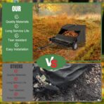 Upgraded 48388 Hopper Bag Assembly, Lawn Bag Fit for agri-Fab 42" Tow Lawn Sweeper Parts, Leaf Sweeper Bag Replacement for 45-0320 Lawn Sweeper - Image 6