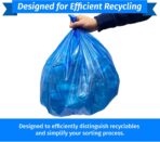 Reli. SuperValue 13 Gallon Recycling Bags | 500 count Bulk | Tall Kitchen | Blue Trash Bags - Image 5