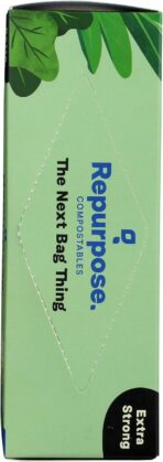 Repurpose Compostables Repurpose 100% Compostable Plant-based 13 Gallon Tall Kitchen Bags, Compostable Standards, Pack - 1 - Image 7