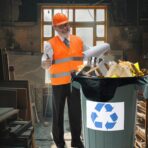 Contractor Heavy Duty Trash Bags 55 Gallon | 10 Count | 2 MIL | 36" X 56" | Large Black Flap Tie Construction Garbage Bags for Business Home Commercial, Industrial, Storage, Outdoor - Image 7