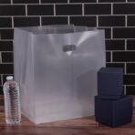 Prime Line Packaging White Plastic Bags, Shopping Bags with Die Cut Handles for Restaurants, Food To Go, Bread, Take Out Goodies, Small Business, Bulk, 13x10x15, 100 Pack - Image 5