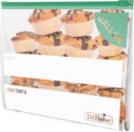 DiRose Gallon Slider Storage Bags, Easy Open Zip, Ideal for Food Storage and Organization, 100 Count - Image 8