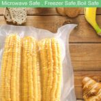 O2frepak 3 Pack 11"x20' Rolls Vacuum Sealer Bags Rolls with BPA Free,Heavy Duty Vacuum Sealer Storage Bags Rolls,Cut to Size Roll,Great for Sous Vide (Total 60 feet) - Image 7