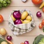 Premium Bread Bags for Homemade Loaves, XL Reusable Linen with Plastic Lining, Equipped with Convenient Drawstring for Ultimate Freshness, BPA-Free, Ideal for Sourdough & Artisan Breads, 1 PCS - Image 8