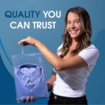 9" X 12" Self-Sealing Cellophane Bags (1000 Count) Clear Poly Packaging for Shirts, Clothing, Apparel - Reinforced Resealable Cello Bags for Small Business Shipping - Spartan Industrial - Image 4