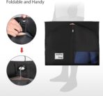 Univivi 10 Pack Suit Bags Garment Bag for Men Storage, 40-Inch Suit Bags for Closet Storage with Clear Window and ID Card Holder for Suit Jacket, Skirt, Shirt and Coat - Image 7