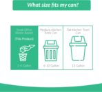 Reli. Compostable 4 Gallon Trash Bags | 180 Count | ASTM D6400 | Green | Eco-Friendly | For Compost - Image 5