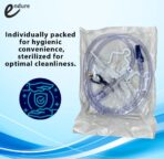 5 Pack Large 2000 ml Urinary Drainage Bag for Adults, Latex-Free Sterile Urine Bag with Anti-Reflux Chamber, Bolsa de Orina Desechable - Image 7