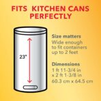 Glad Tall Kitchen Trash Bags 13 Gallon, Gain Original Garbage Bags, Odorshield with Drawstring, 34 Count - Image 7