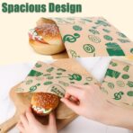 VGOODALL 150PCS Paper Sandwich Bags, 8.1"x6.6" Small Greaseproof Snack Bags for Picnics, Food Storage, Bakery, Donuts - Image 4