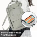 MIER Small Lunch Bag for Kids & Adults Compact Insulated Lunch Box Portable Thermal Mini Cooler for Work School Travel (Orange - Image 5