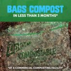 Ziploc Compostable Sandwich and Snack Bags for On The Go Freshness, Designed to be Commercially Compostable, 40 Bags - Image 4