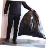 Large Garbage Bags 23.6X19.7 Inches 50-Pack Thickened Hdpe Trash Bags with Strong Puncture Resistance for Office Hotel Storage - Image 8