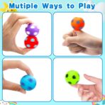 32PCS Fidget Spinner Soccer Balls Sports Party Favors Bulk for Kids 4-8 8-12 Easter Egg Fillers Birthday Goodie Treat Bag Stuffers Classroom Treasure Toys Carnival Prizes Pinata Return Gifts - Image 3