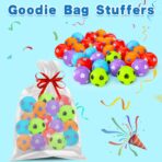 32PCS Fidget Spinner Soccer Balls Sports Party Favors Bulk for Kids 4-8 8-12 Easter Egg Fillers Birthday Goodie Treat Bag Stuffers Classroom Treasure Toys Carnival Prizes Pinata Return Gifts - Image 8