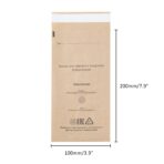100 Self-Sealing Cleaning Pouches, Dry Heat Autoclave Kraft Paper Cleaning Bags for Dentist Tools and Nail Art Supplies (100mm x 200mm) - Image 3