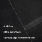 Quotidian Plastic Magazine Bags Self Seal 2 Mil Ultra Thick Acid-Free 11.125'' x 14.25'' (28.3 x 36.2cm) Pack of 100 - Archival Protection for Over Sized Magazine Collection - Image 5