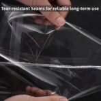 Quotidian Plastic Magazine Bags Self Seal 2 Mil Ultra Thick Acid-Free 11.125'' x 14.25'' (28.3 x 36.2cm) Pack of 100 - Archival Protection for Over Sized Magazine Collection - Image 7