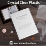 Quotidian Plastic Magazine Bags Self Seal 2 Mil Ultra Thick Acid-Free 11.125'' x 14.25'' (28.3 x 36.2cm) Pack of 100 - Archival Protection for Over Sized Magazine Collection - Image 8