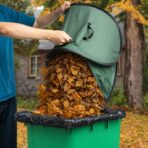 Foldable Pop Up Leaf Collector, Miniature Leaves Pickup and Loader Bag, Lawn Portable Leaf Bags for Cleaning Up Garden Weeds Branches Waste Trash - Image 5