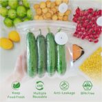 Reusable Vacuum Sealer Bags for Food 30Pcs (S/M/L), BPA-Free Sous Vide Bags for Microwave Heating, Cooking and Freezer Storage, Compatible with Most Handheld Sealers and Vacuum Sealer Machines - Image 5