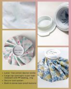 Ice Pack Bags for Injuries Reusable 3 Packs, Ice Bag Cold Pack Water Bag Hot Bag for Pain Relief, Leak-Proof Elastic Ice Bag, Size 6 9 11“ - Image 4