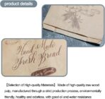 50 Pack 13.8 X 9.5 Inch Kraft Paper Bread Bags for Homemade Bread, Large Paper Bakery Bags with 50 Stickers, Eco Friendly Packaging Storage Loaf Bags for Food Storage - Image 4