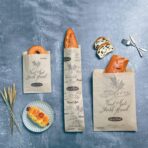 50 Pack 13.8 X 9.5 Inch Kraft Paper Bread Bags for Homemade Bread, Large Paper Bakery Bags with 50 Stickers, Eco Friendly Packaging Storage Loaf Bags for Food Storage - Image 8