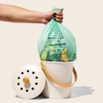 Repurpose 3 Gallon Compostable Small Bin Trash Bags, 100 Bags, BPI Certified, Leak-Proof, FDA Approved, Recyclable Packaging - Image 7