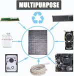 Open Top Antistatic Bag,20pcs 12X16in/30x40cm Large ESD Anti Static Bags for Motherboard Video Card LCD Screen with Anti-Static Labels - Image 7