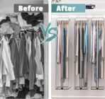 Clear Garment Bag for Hanging Clothes 10” Gusseted, 50” Suit Bags for Open Closet Storage Plastic Clothes Cover for Coat, Dress, Shirts, Fur, Jacket, Wardrobe Protectors, 4 Pack - Image 9