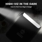 4 Pack Fireproof Document Bags, Waterproof Document Pouch Holder with Zipper, Fire Proof Money Bag for Cash, Fireproof Envelope Fire Safe Bag, Fire Resistant Storage for Legal/A4 Size (Black) - Image 5