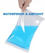 20 PCS 7" x 9" Thick 4 Mil Clear Zip Poly Bags Plastic Reclosable Zip Seal Lock Bags Heavy-Duty Photo Cards Snacks Seeds Zipper Bag - Image 6