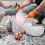 45 Gallon Trash Bags Heavy Duty, (Huge 100 Bags w/Ties) Clear Recycling Extra Large Trash Bag Liners. 40 Gallon, 42 Gallon, 44 Gallon, 45 Gallon, 31 Gallon, 32 Gallon, 39 Gallon Clear Trash Can Liners - Image 9