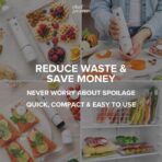 Chef Preserve Reusable Vacuum Sealer Bags for Food – 30 BPA-Free Food Storage Bags, Freezer, Microwave – Odor-Resistant, Leak-Proof – Compatible with Chef Preserve Vacuum Sealers - Image 7