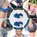 Medcosa Large Ice Bags 9 inches | One Size fits All | Stay Dry, Stay Cool with Our Reusable Soft Fabric Ice Pack | Ideal for Sport Injuries, R.I.C.E Treatment, Scrapes & Headaches - Image 9