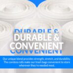 Reli. 13 Gallon Trash Bags | 250 Bags | Clear | Tall Kitchen | Strong | Garbage - Image 4