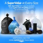 Reli. 13 Gallon Trash Bags | 250 Bags | Clear | Tall Kitchen | Strong | Garbage - Image 8
