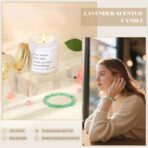 Birthday Gifts for Women, Monogrammed Initial Gift for Teacher Wife Mom, Tote Bag - Image 7